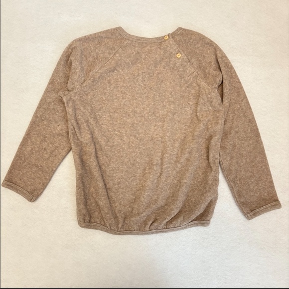 H & M brown doves terry cloth texture sweatshirt 4T - Picture 5 of 5